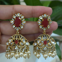 Kostuki polki jhumka