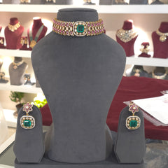 Niti moissanite polki set