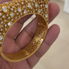 Mumtaz moissanite polki bracelet