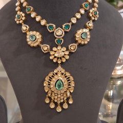 Muskaan moissanite polki set