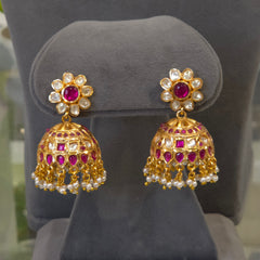 Mehraaz moissanite polki set