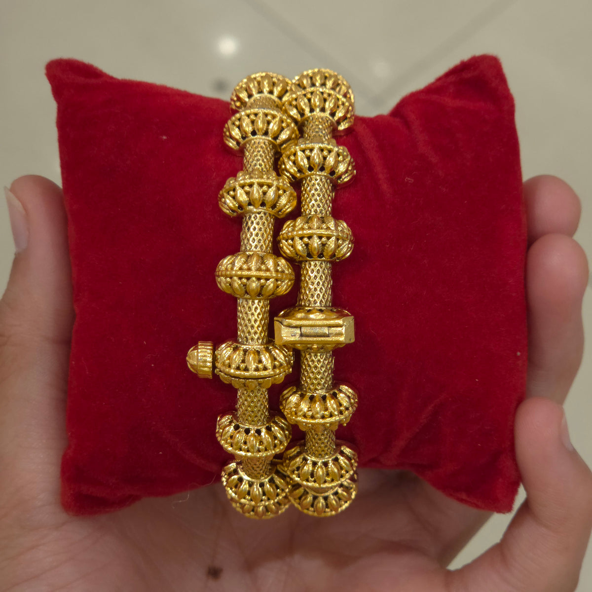 Shushma Antique gold bangles
