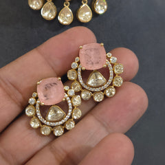 Meenali moissanite choker set