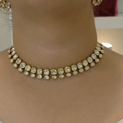 Vaishali moissanite polki set