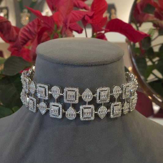 Meenakshi Ad choker set