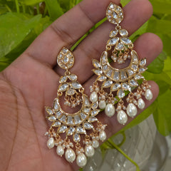 Zeeba polki earrings