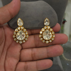 Dharani moissanite polki set