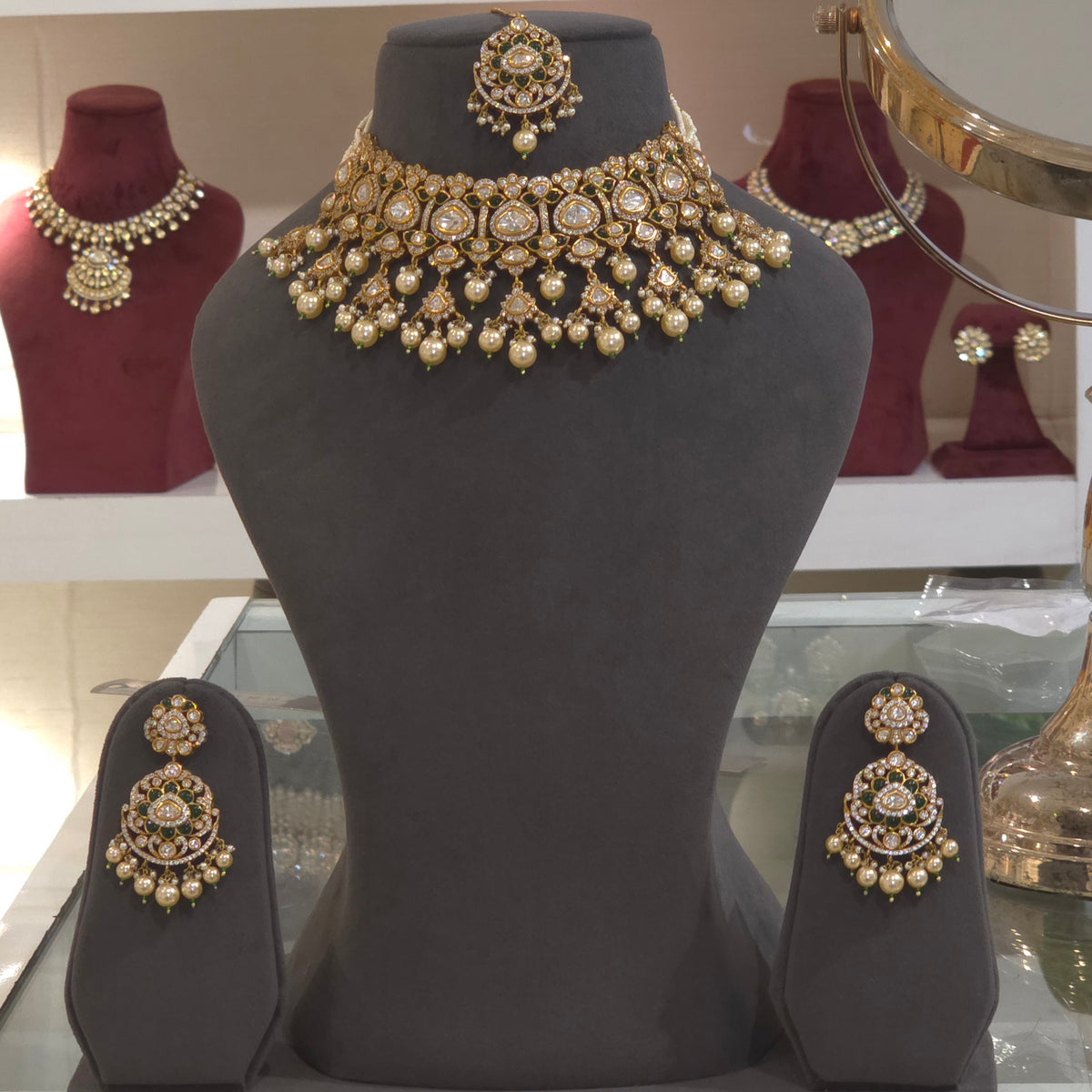 Wamika Royal Polki bridal set