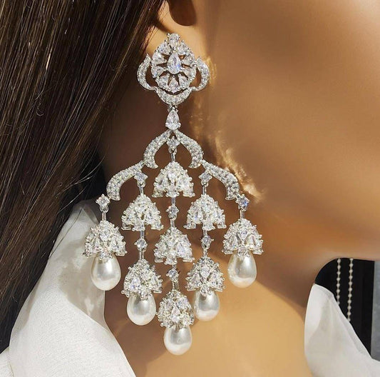 Kiara American diamond earrings