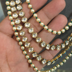 Mitali antique kundan polki set