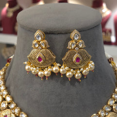Amita Antique polki set