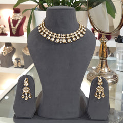Guntar moissanite polki set