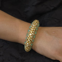 Shaguna moissanite polki bracelet