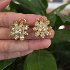 Sumona Mossanite Polki choker set
