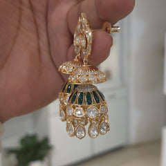 Adil polki jhumka