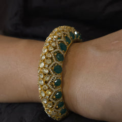 Shaguna moissanite polki bracelet
