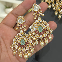 Vidushi polki bridal set