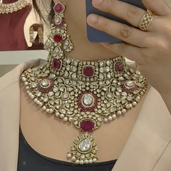 Ruksar bridal victorian polki