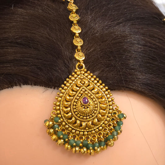 Anaya  Antique  Maangtikka