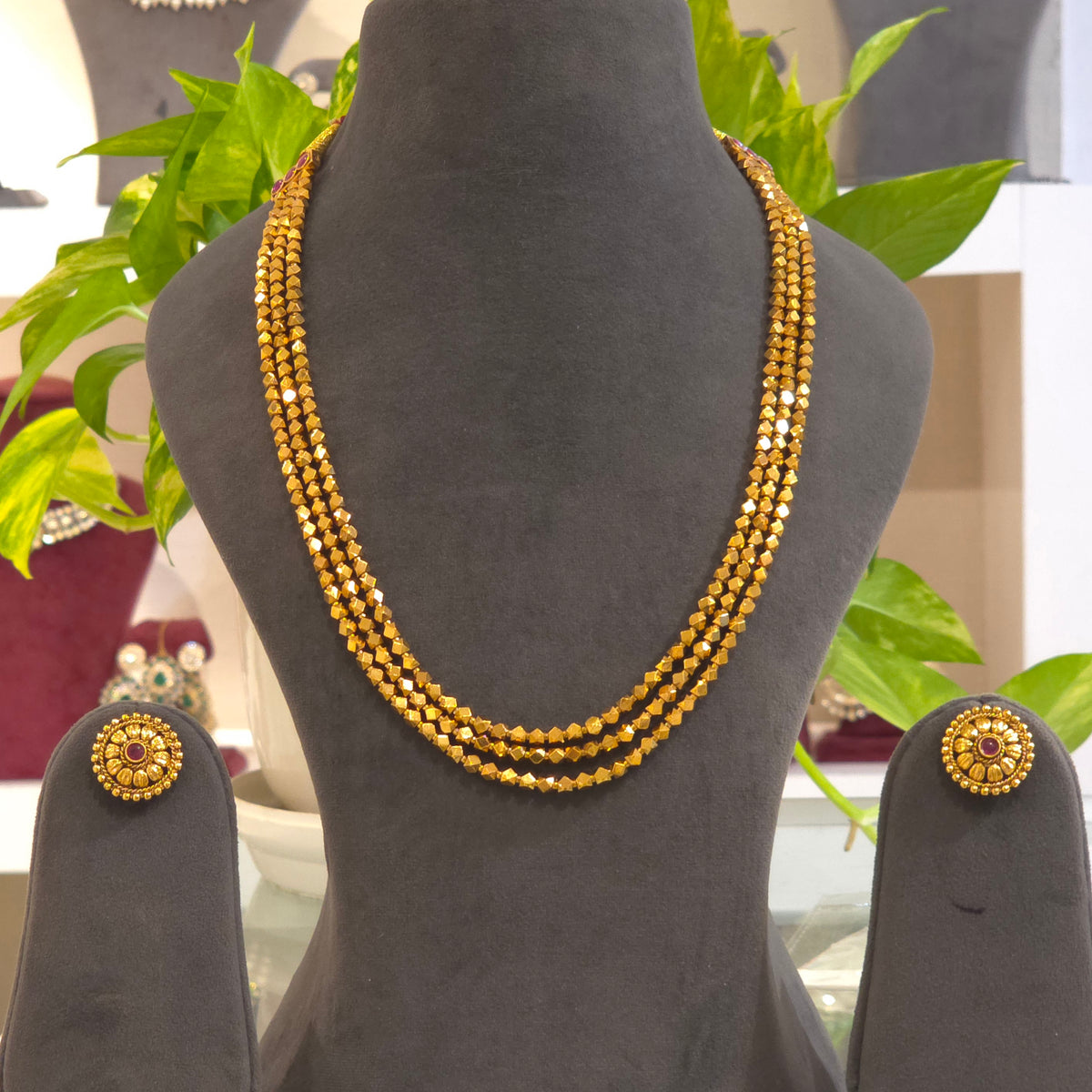 Raman gold plated set