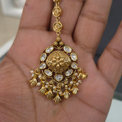 Naveli Antique gold set
