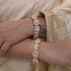 Brinda polki bangles