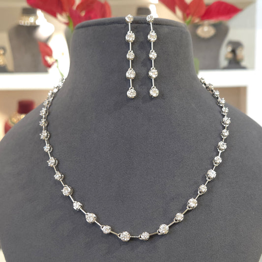 Kanishka A.D necklace set