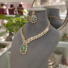 Anikaa Moissanite polki Set