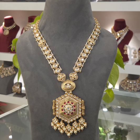 Sanjana Antique polki set