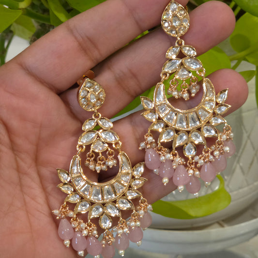 Zeeba polki earrings