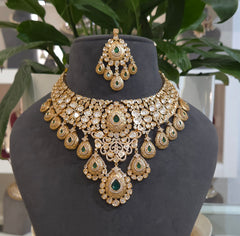 Harleen polki necklace set