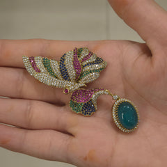 Sam Ad brooch