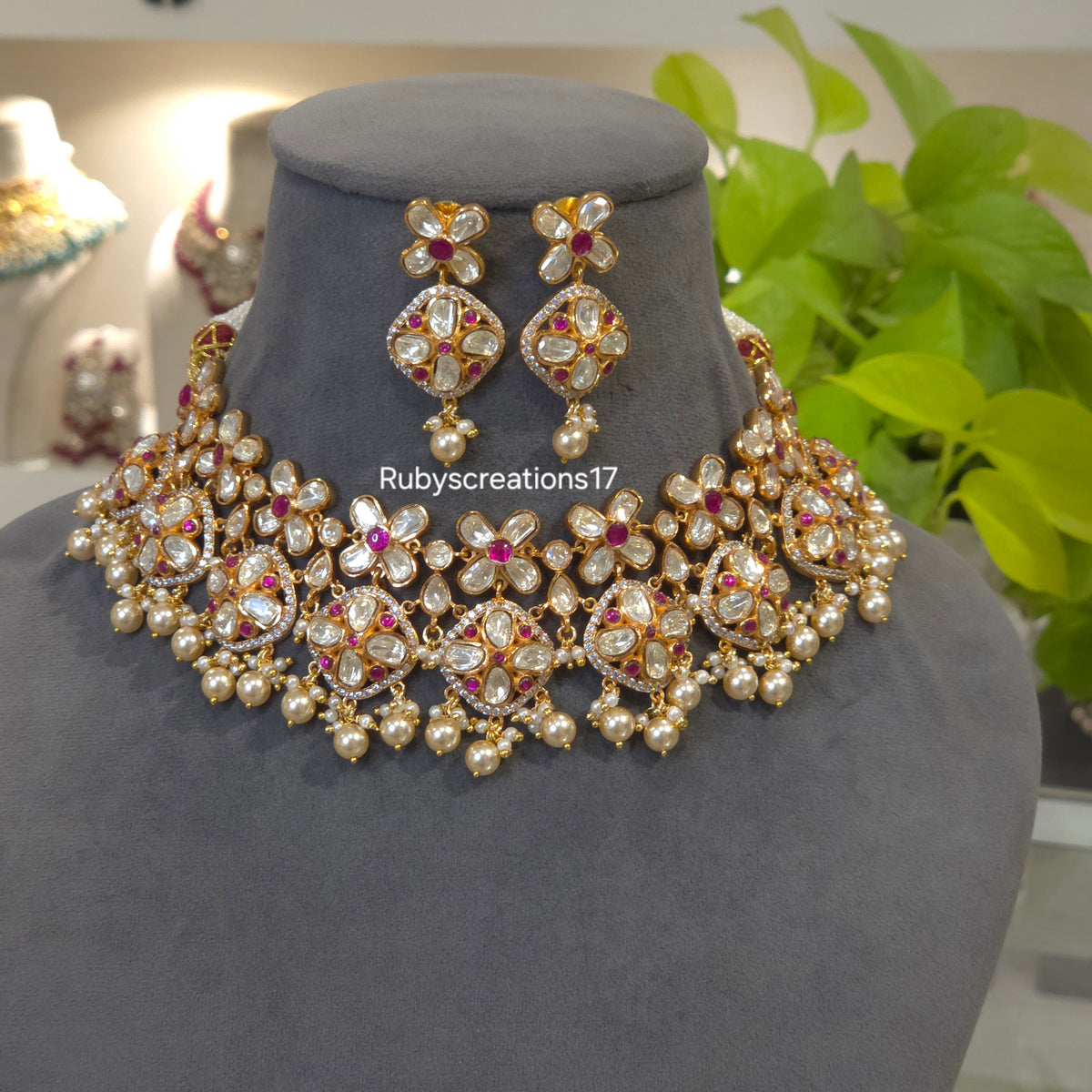 Nalini Moissanite Set