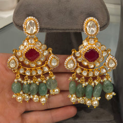 Ayesha moissanite polki set