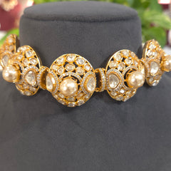 Mrinal moissanite polki set