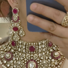 Ruksar bridal victorian polki