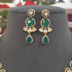 Varsha polki necklace set