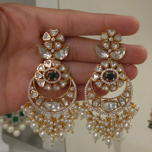 Jumbilee Polki earings