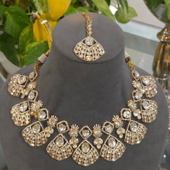 Noori moissanite polki set