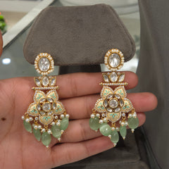 Raavi polki neckline set