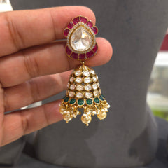 Neelofar polki necklace set