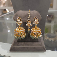 Mridula Moissanite set