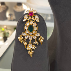 Shaami moissanite polki choker set