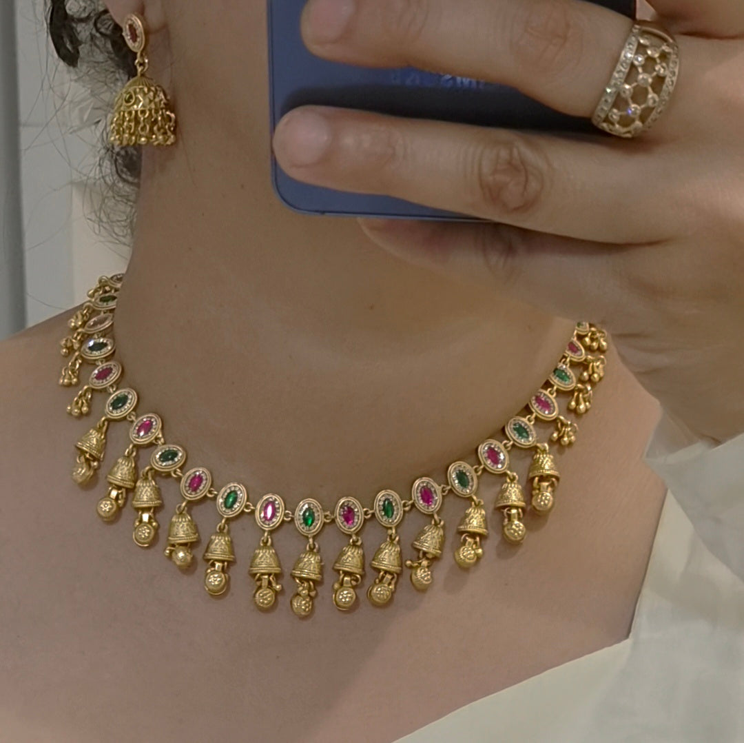 Sabita  Antique necklace set