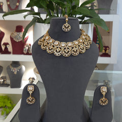 Mirana moissanite polki set