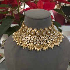 Bharthi antique polki set