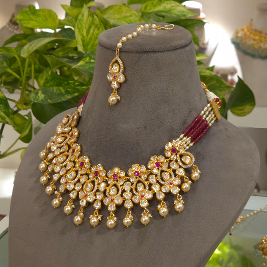 Zaira moissanite set