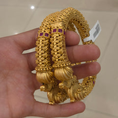 Vella Antique gold bangles