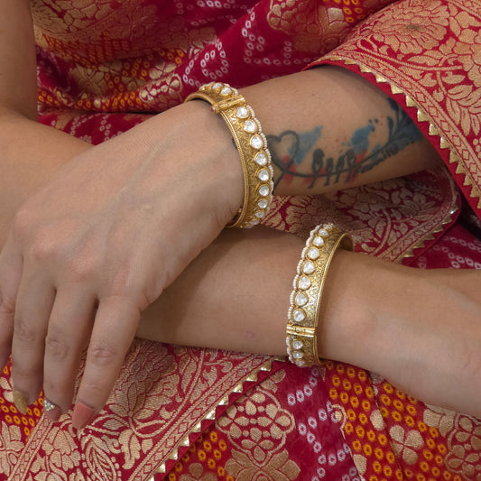 Navneet polki bangles