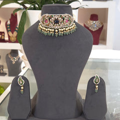 Nabeela antique polki set